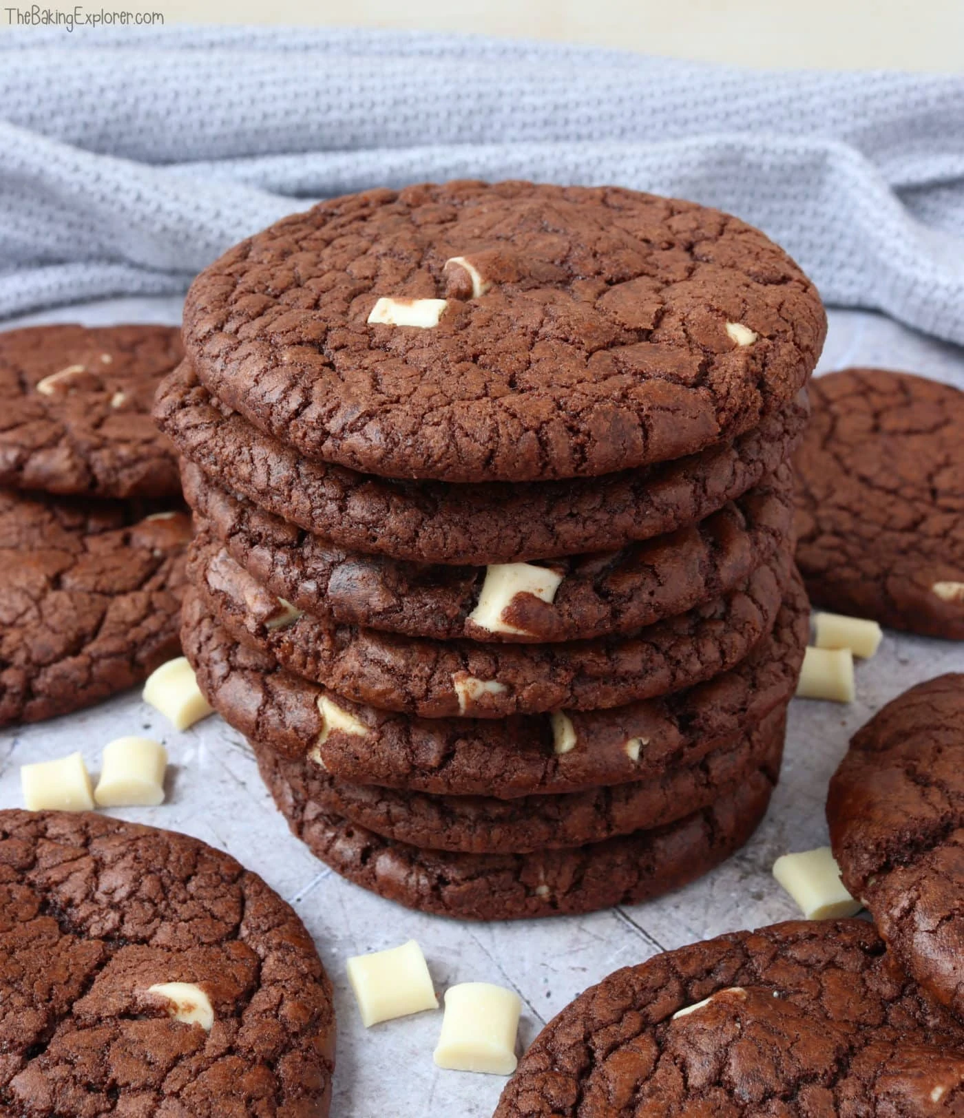 double chocolate chip cookies